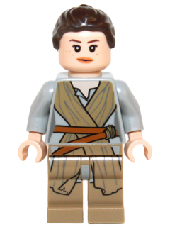 LEGO Minifigure -- Rey-Star Wars / Star Wars Episode 7 -- SW0677 -- Creative Brick Builders
